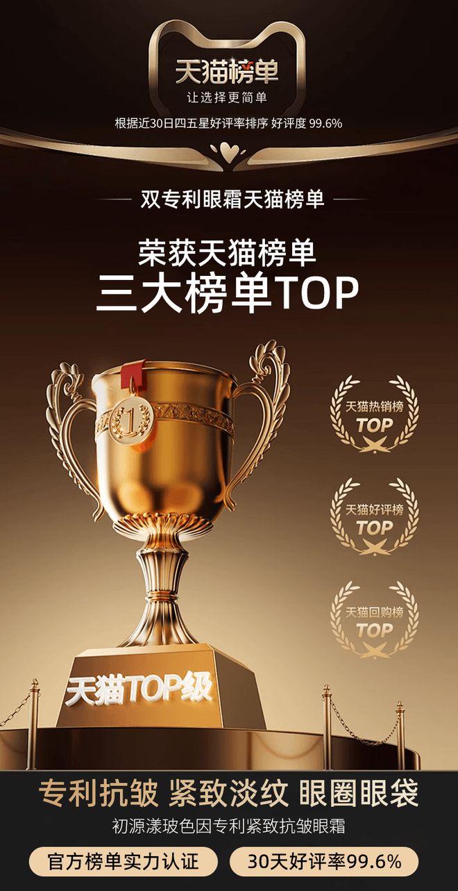 哪个牌子好？口碑之选推荐五款去眼袋眼霜k8凯发国际登录25岁男士眼霜去眼袋(图4)